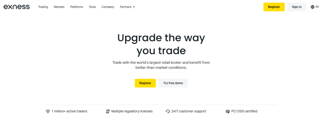 Upgrade the way you trade