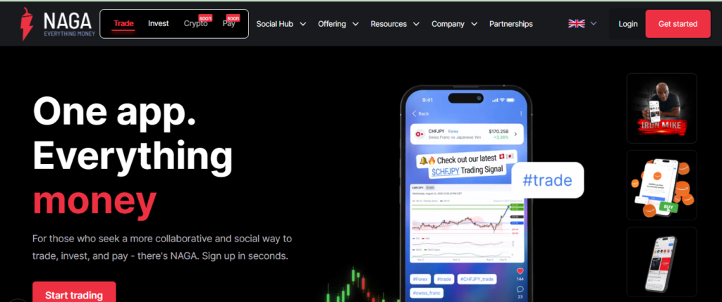 One app. Everything trading