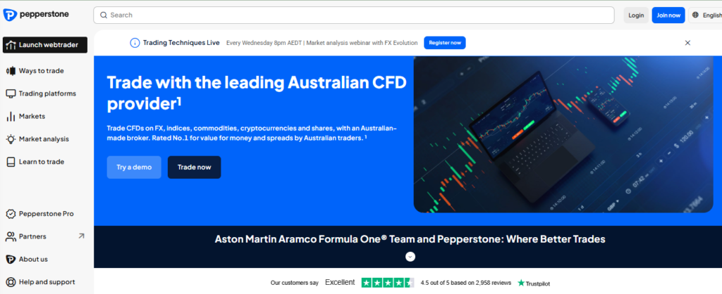 trade with leading CFD
