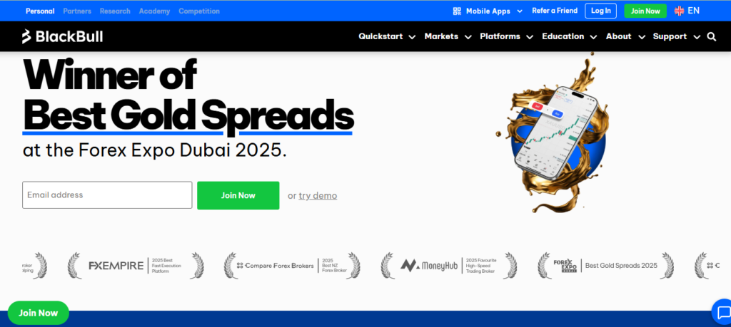 Winner of Best Gold Spreads