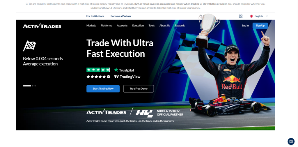 Trade With Ultra Fast Execution