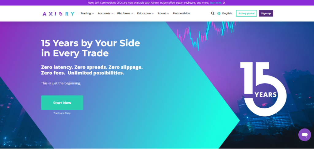 Zero Latency. Zero spreads. Zero slippage